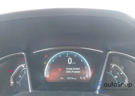 2016 Honda Civic Ex из США, поврежденный, VIN 19XFC2F71GE249250